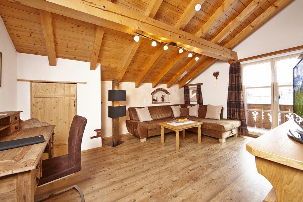 Wohnraum Ferienwohnung Karwendel Bild2