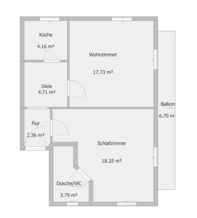 Grundriss Fewo Wetterstein